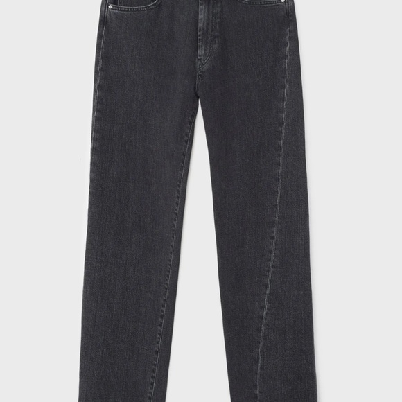 ☆韓国の人気☆【TOTEME】☆TWISTED SEAM DENIM PANTS☆BLACK☆ Twisted seam denim black – TOTEME
